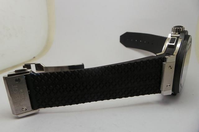 Replica Hublot Black Rubber Strap