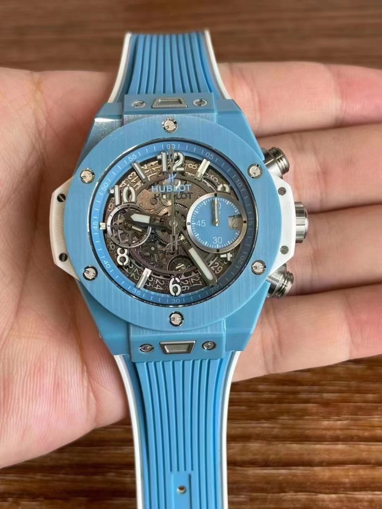 Replica-Hublot-Unico-Sky-Blue-768x1024