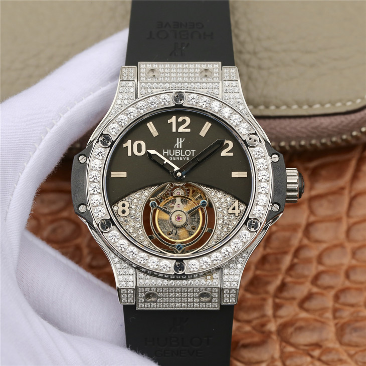 Replica-Hublot-Tourbillon-Diamond-Watch