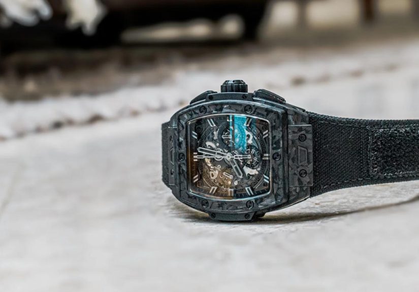 Best Fake Hublot Spirit of Big Bang Frosted Carbon Watches